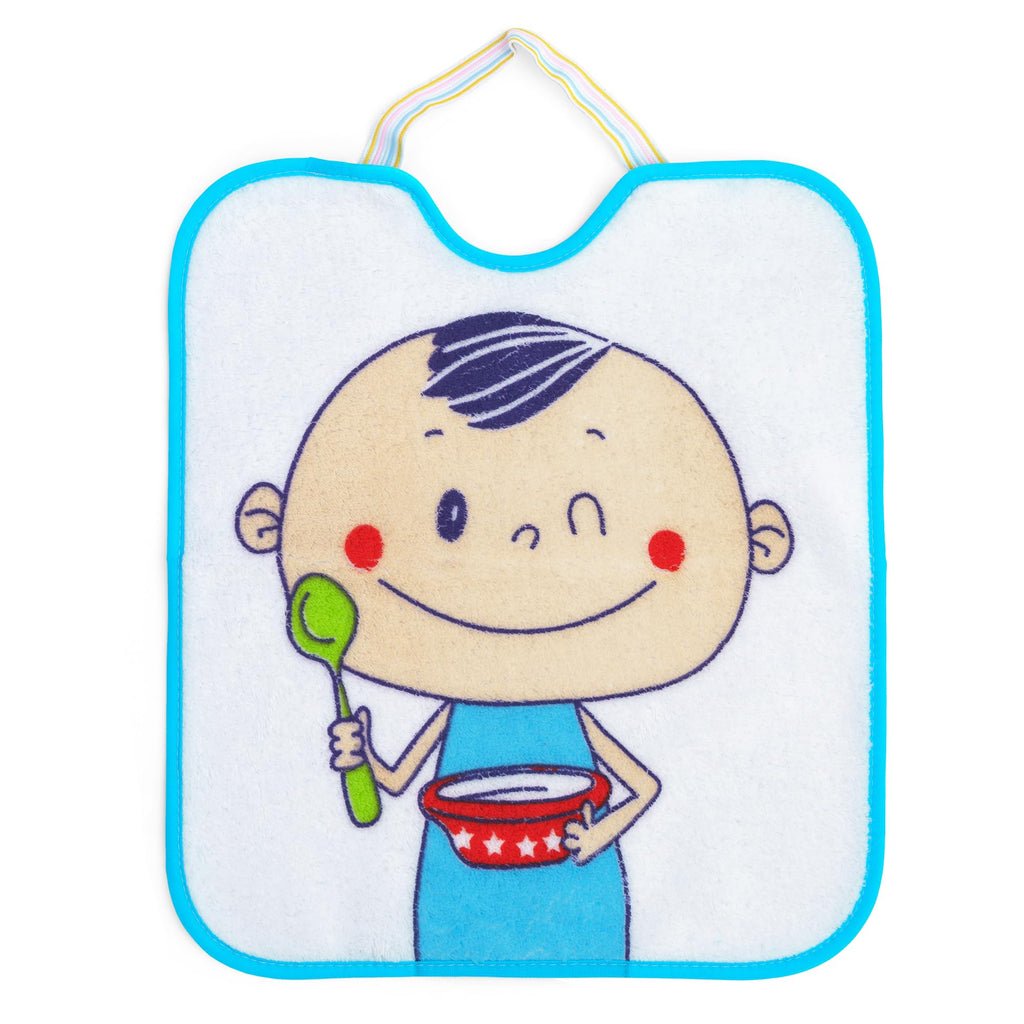 Ti TIN Pack 3 Baberos Bebé Impermeables 31x38 cm, +12 Meses