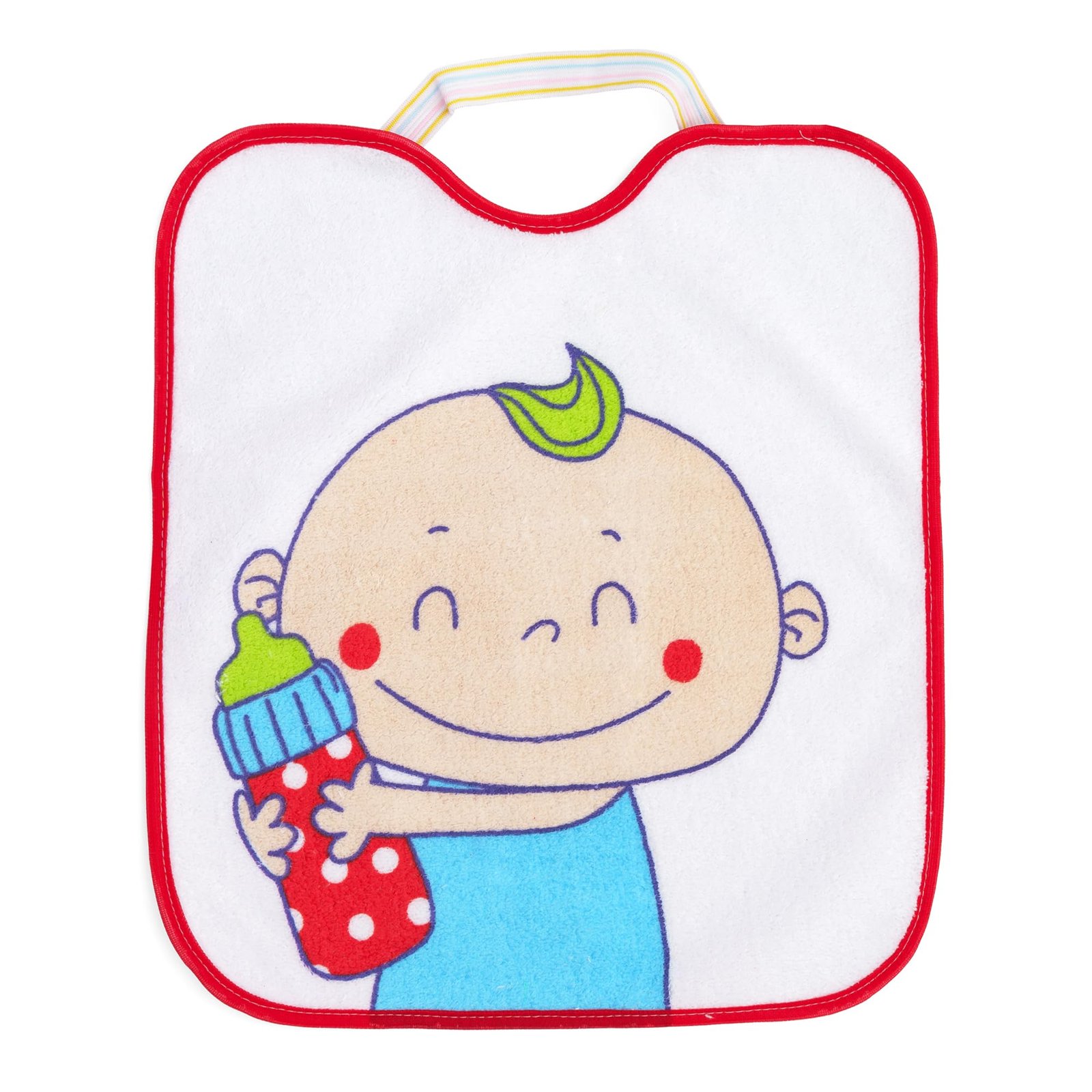 Ti TIN Pack 3 Baberos Bebé Impermeables 31x38 cm, +12 Meses