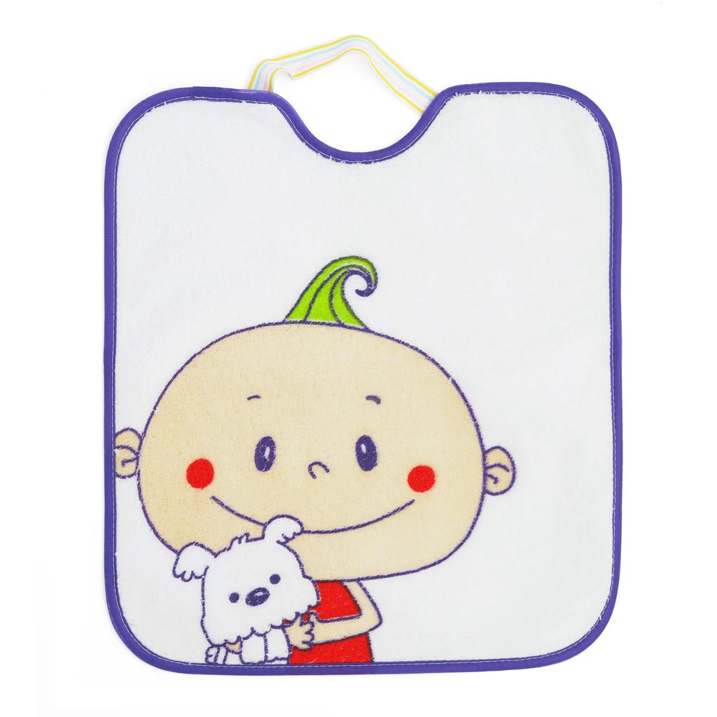 Ti TIN Pack 3 Baberos Bebé Impermeables 31x38 cm, +12 Meses