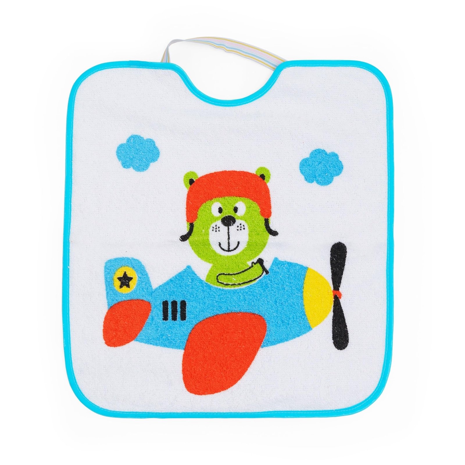 Ti TIN Pack 3 Baberos Bebé Impermeables 31x38 cm, +12 Meses