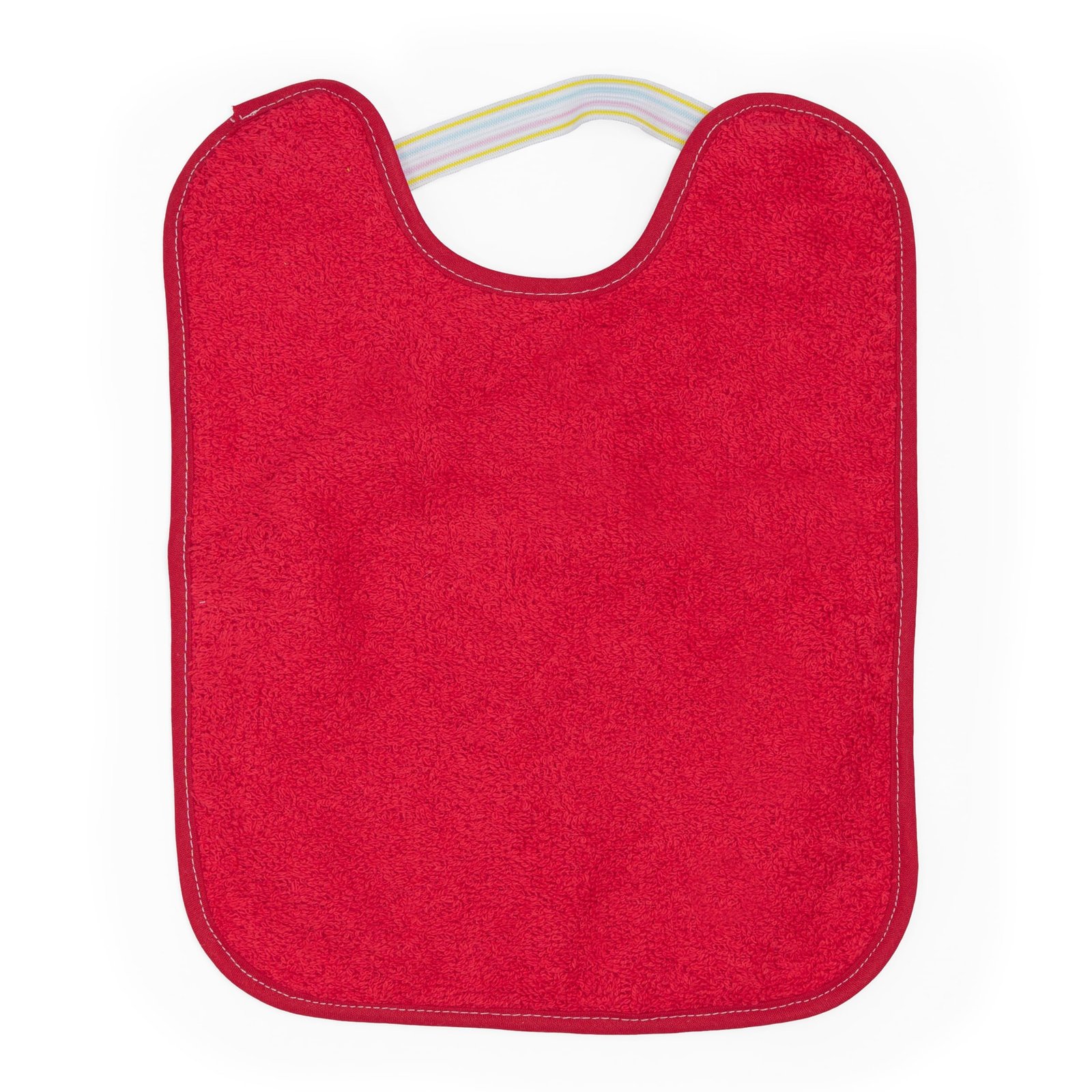 Ti TIN Pack 4 Baberos Bebé Impermeables 31x24 cm, 6-12 Meses | 90% Rizo Algodón Suave y Absorvente, Ideal Guardería, Ajustable con Goma Elástica, Lavadora y Secadora